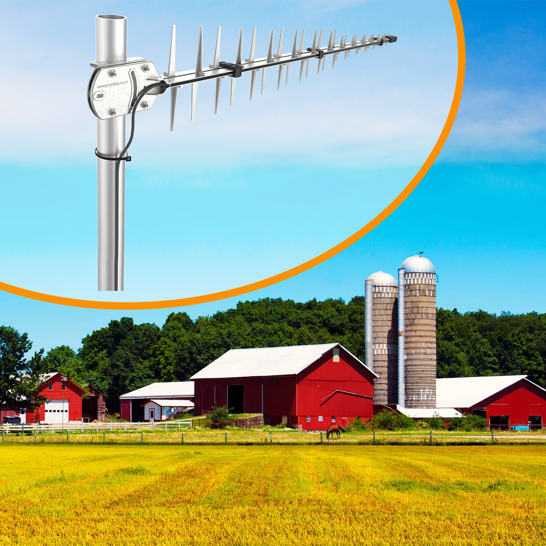 Antena Poynting LPDA-92 – odporna na sól, wilgoć, promieniowanie UV i uszkodzenia mechaniczne