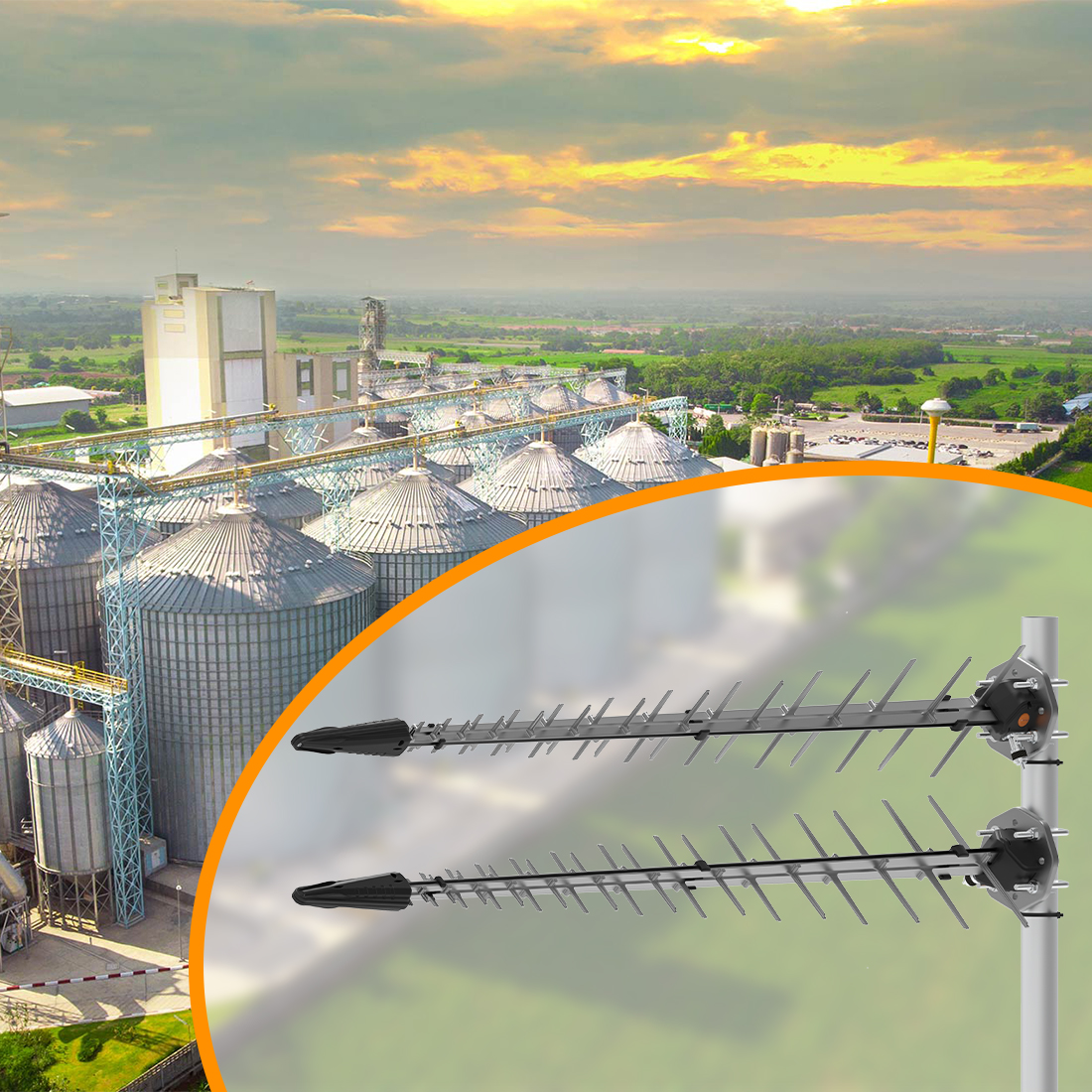 Antena Poynting LPDA-500 – zastosowania LTE/5G i Wi-Fi w domu, przemyśle i rolnictwie