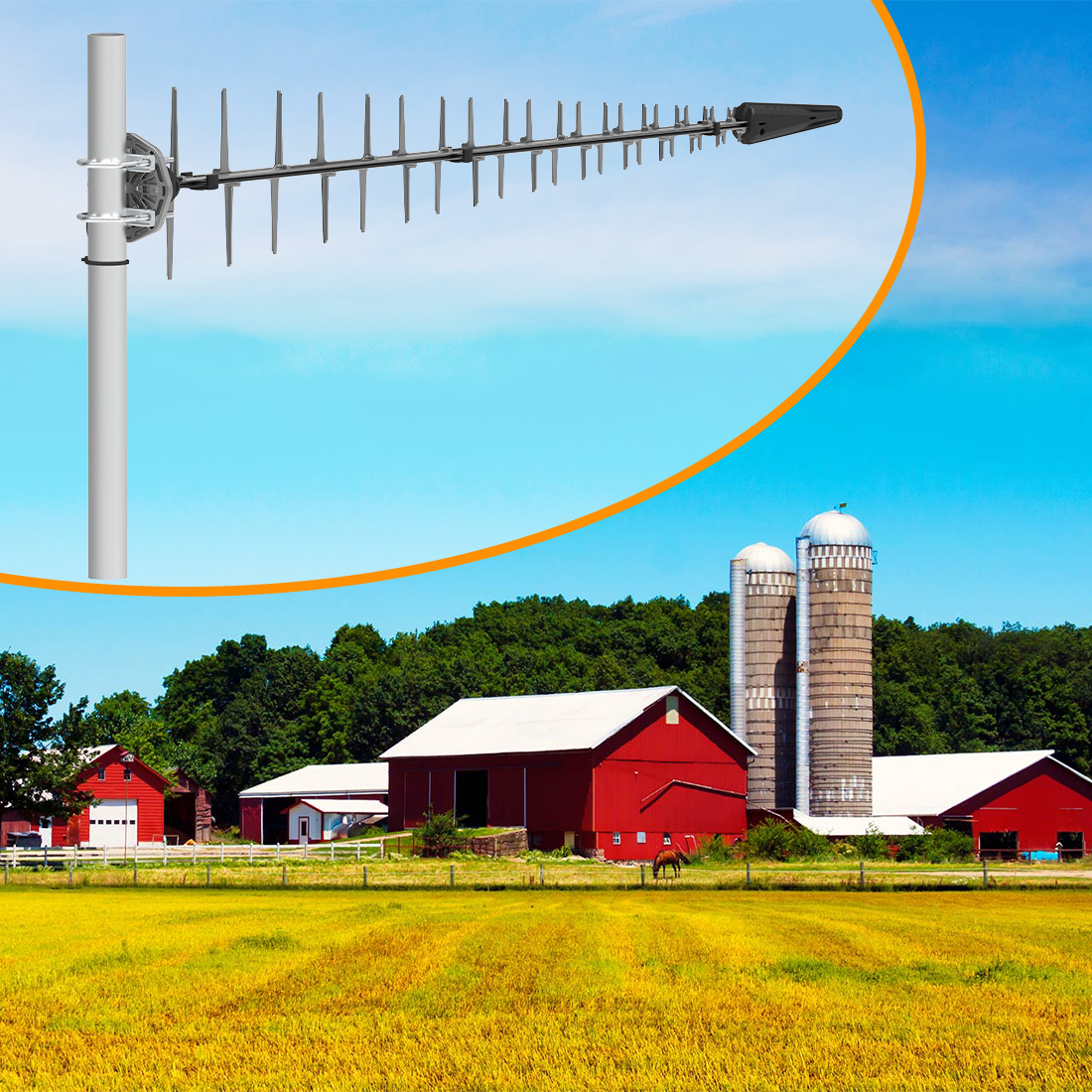 Antena Poynting LPDA-500 – odporna na sól, wilgoć, promieniowanie UV i uszkodzenia mechaniczne