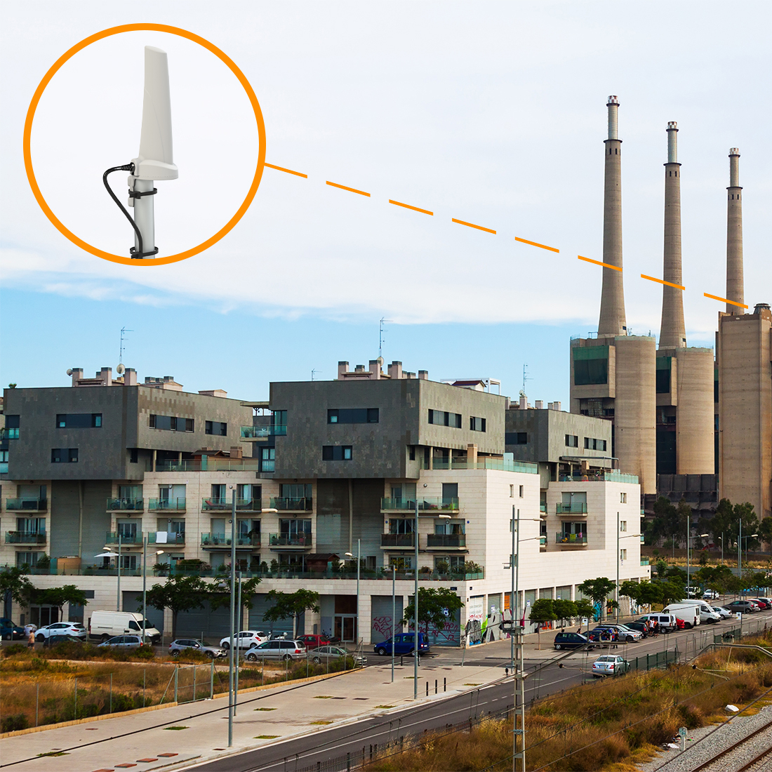 OMNI-280 – antena LTE/5G odporna na sól, wilgoć i UV