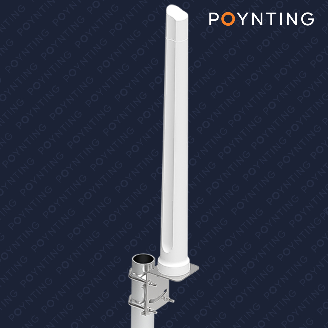 OMNI-294 – dookólna antena Wi-Fi 4×4 MIMO z przewodami 2× Twin HDF195 i złączami 4× SMA (M)