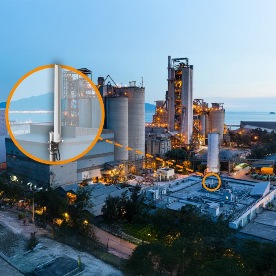 Poynting OMNI-294 – zastosowania Wi-Fi i IoT: przemysł, hotspoty, budowy, fabryki, Smart City, środowiska z dużą ilością maszyn