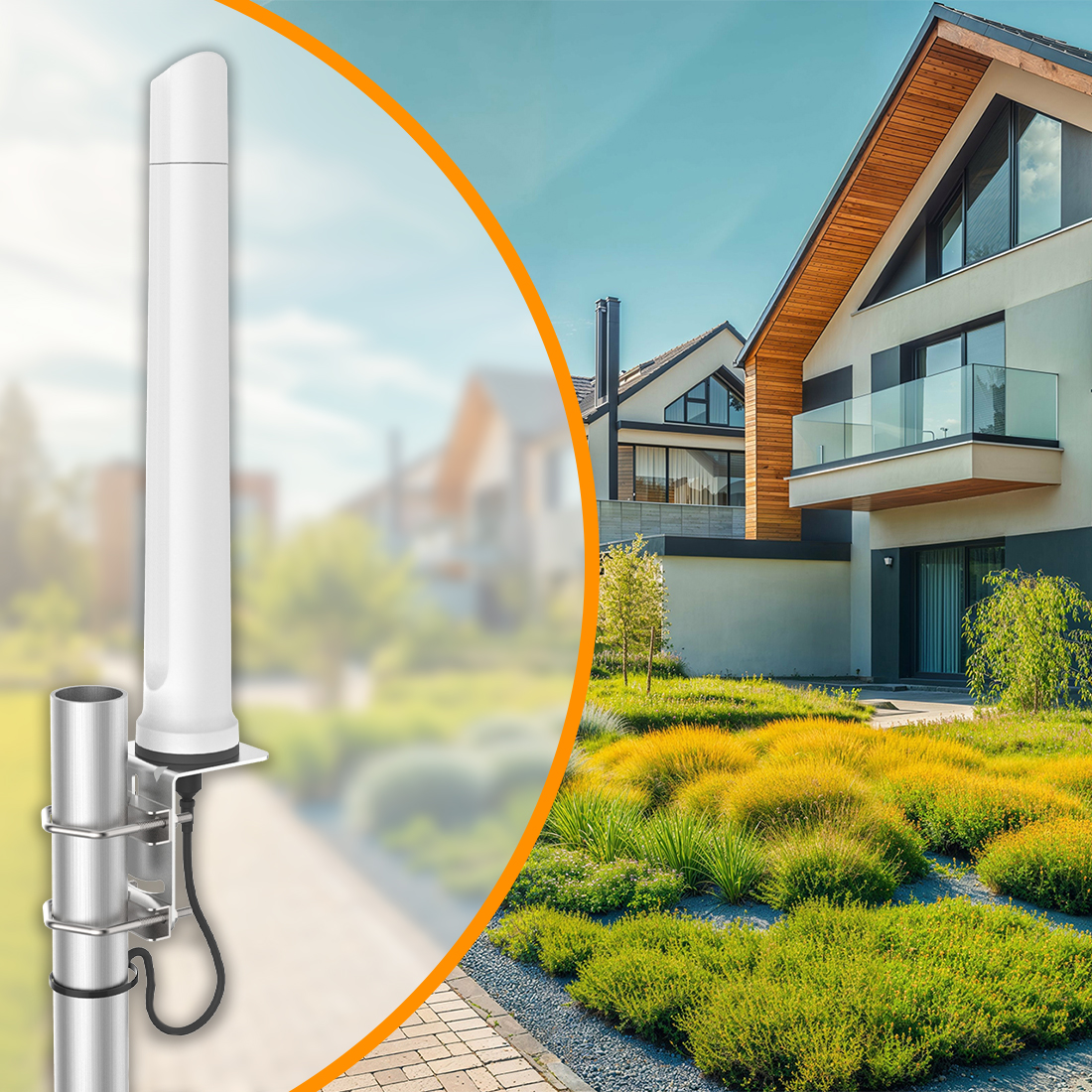 Antena Poynting OMNI-296 Wi-Fi / 5G ze złączem N-Type