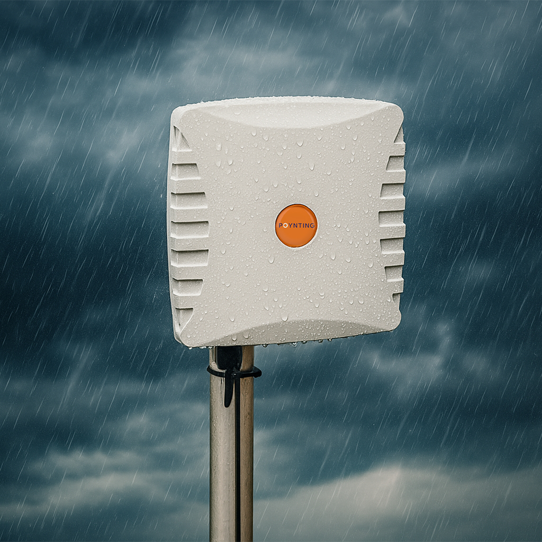 Antena Poynting PATCH-26 – odporna na sól, wilgoć, promieniowanie UV i uszkodzenia mechaniczne