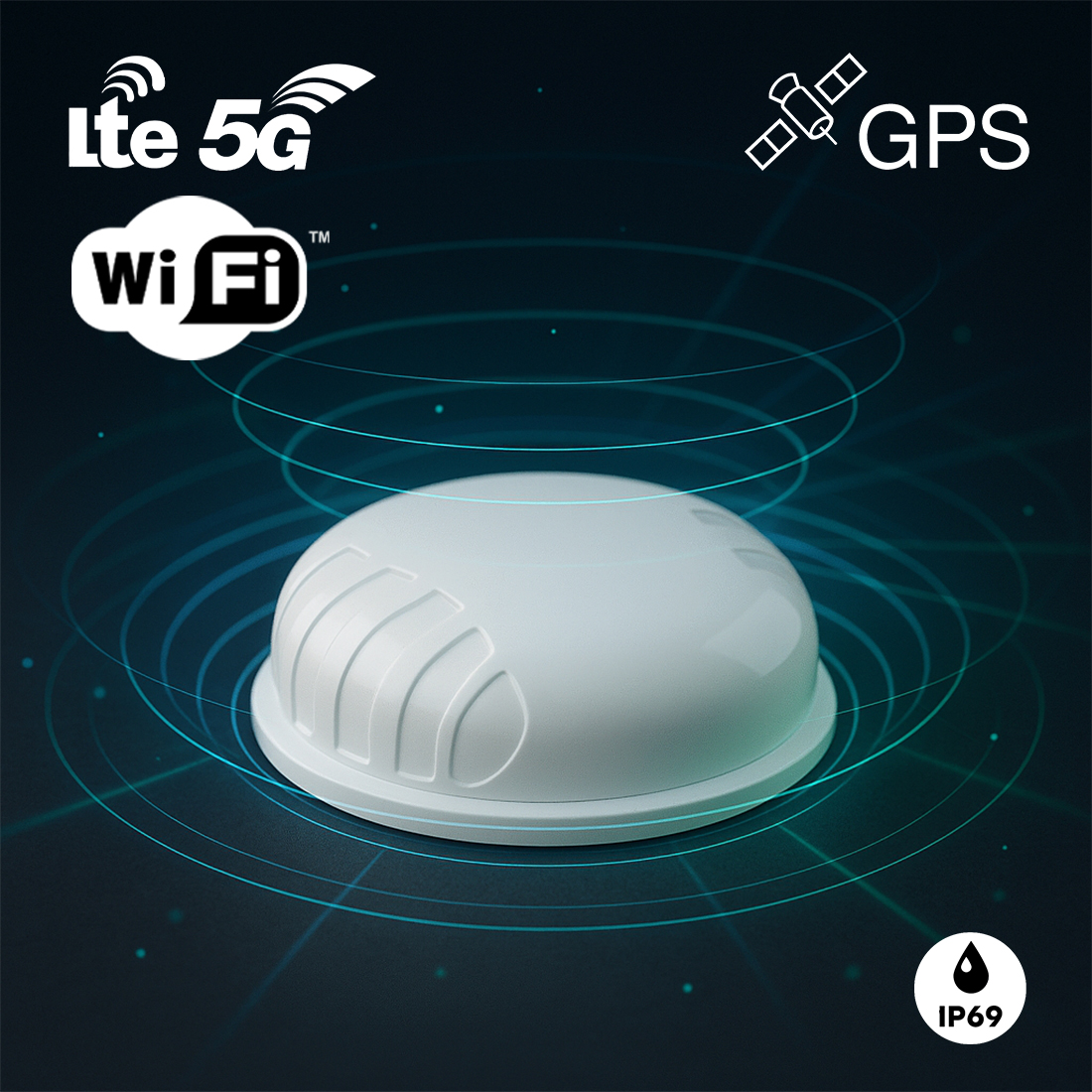 Profesjonalna antena Poynting PUCK-5-V1 do systemów M-1M i IoT