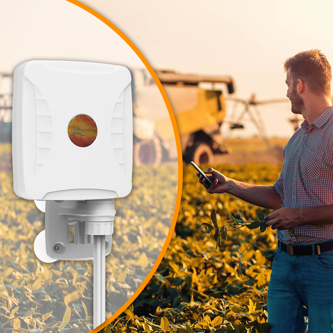 Antena Poynting XPOL-1-5G MIMO 2×2 LTE/5G z dwoma kablami 5 m HDF195 zakończonymi SMA (M)