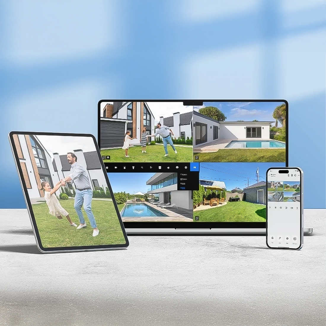 Reolink Argus Eco Pro aplikacja Reolink podgląd na żywo odtwarzanie konfiguracja detekcji na telefon i komputer