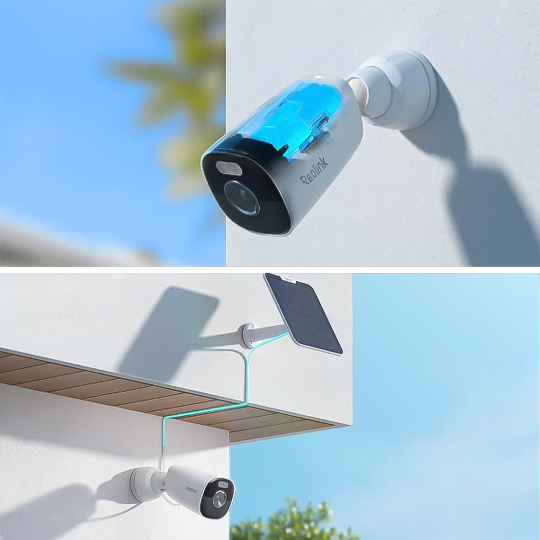 Reolink Argus Eco Pro zasilanie akumulatorowe kamera bezprzewodowa opcja panel solarny 3W sprzedawany oddzielnie