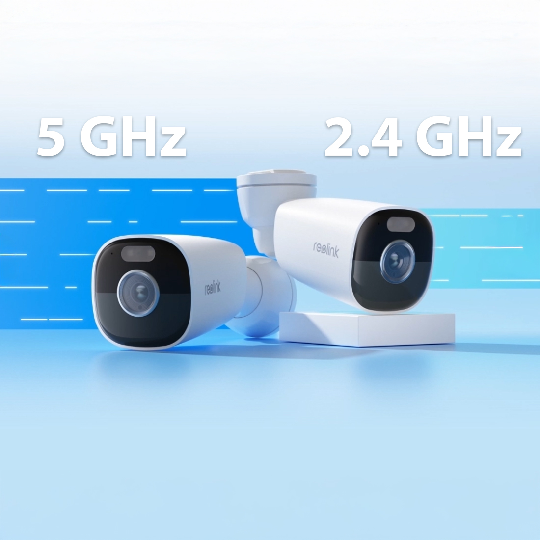 Reolink Argus Eco Pro Wi Fi 2.4 i 5 GHz stabilne połączenie bezprzewodowe kamera zewnętrzna