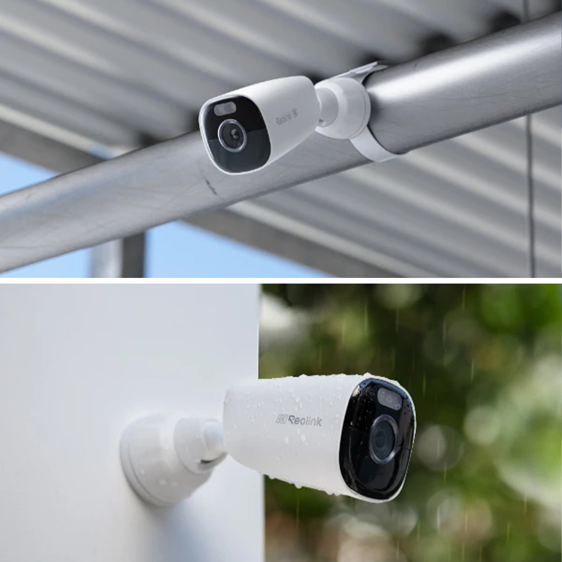 Reolink Argus Eco Ultra odporność IP66 kamera zewnętrzna do pracy w deszczu i śniegu