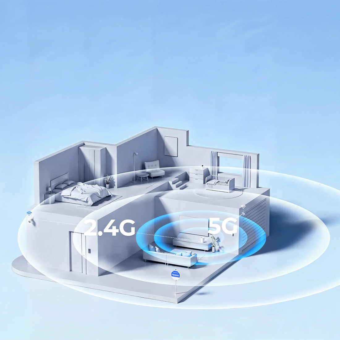 Reolink Altas PT Ultra Wi-Fi 6 dwupasmowe WPA3