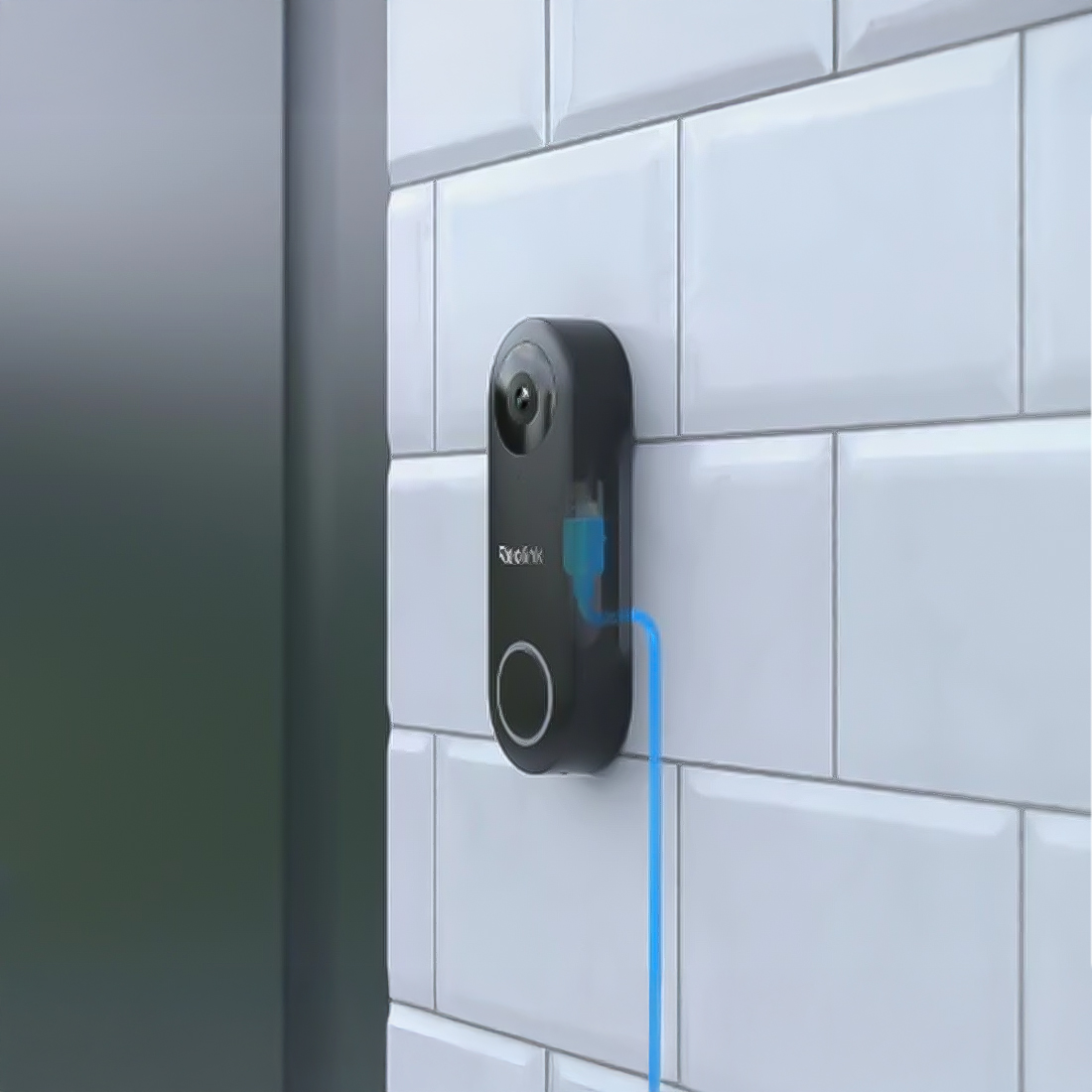 Reolink 2K PoE Doorbell - akcesoria montażowe i szybka instalacja PoE