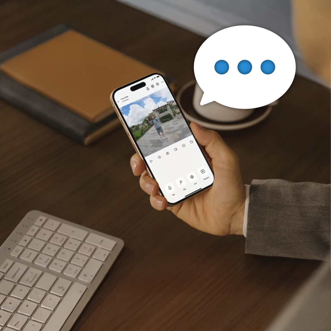 Reolink 2K PoE Doorbell - dwukierunkowe audio i szybkie odpowiedzi