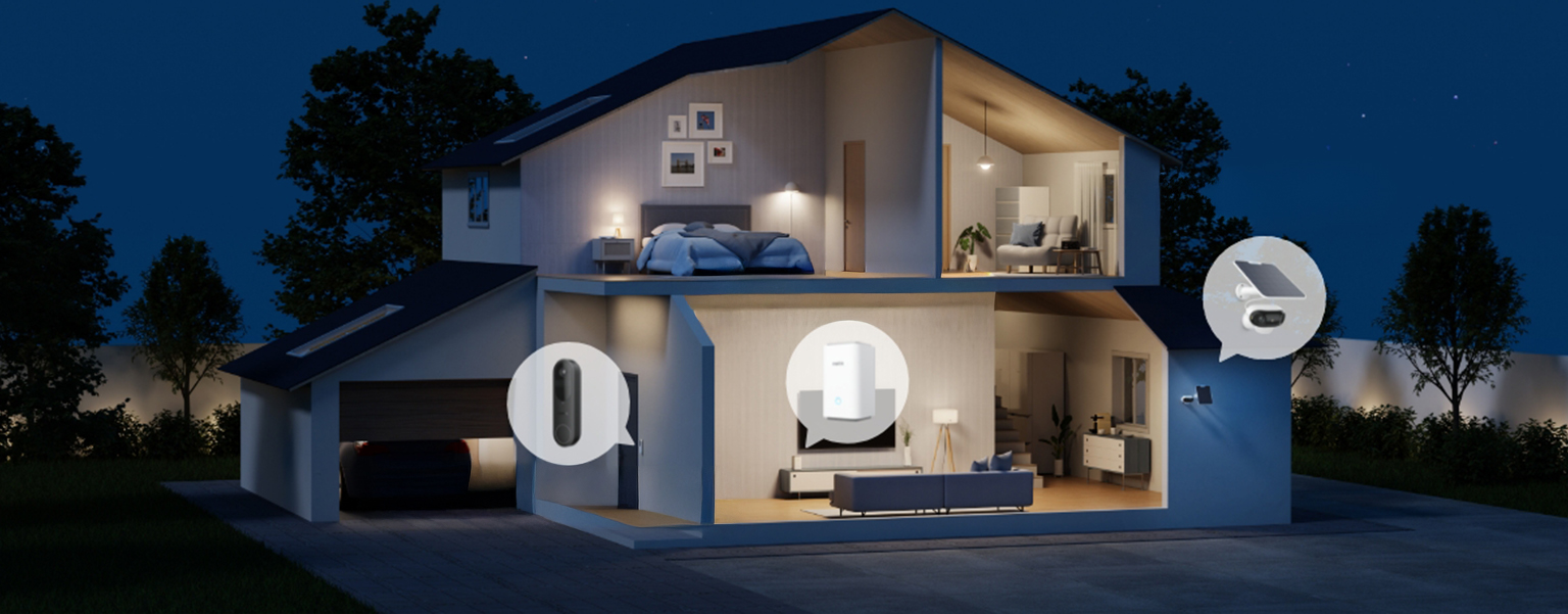 system monitoringu Reolink kamery NVR aplikacja smart home