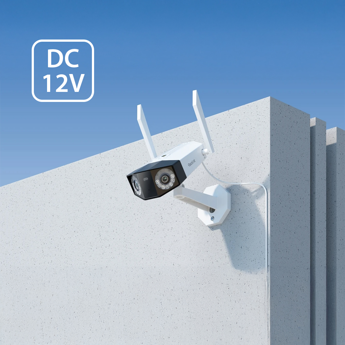 Reolink Duo 2 WiFi z panelem solarnym 6 W – niezawodne zasilanie słoneczne 24/7