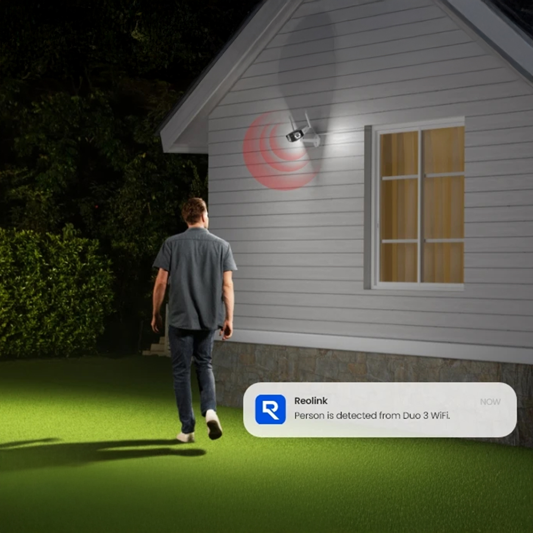 Reolink Duo 2 WiFi – dwukierunkowe audio, syrena i reflektory LED dla aktywnego odstraszania