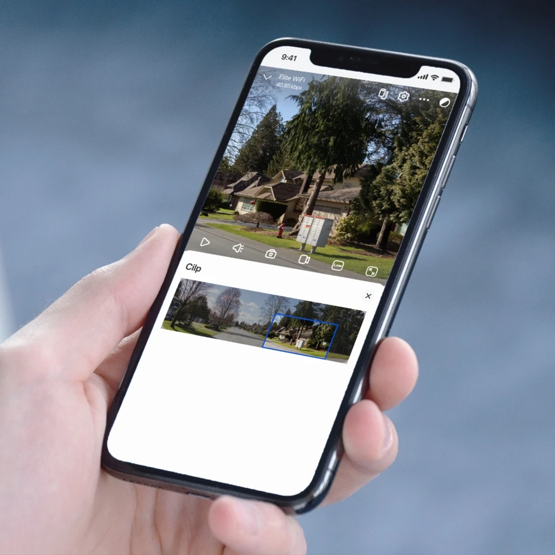 kamera reolink elite wifi 180 stopni dual lens panorama szeroki widok