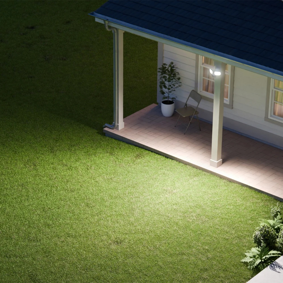 Reolink Elite Floodlight wifi timelapse nagrywanie poklatkowe prace budowlane zmiana pogody