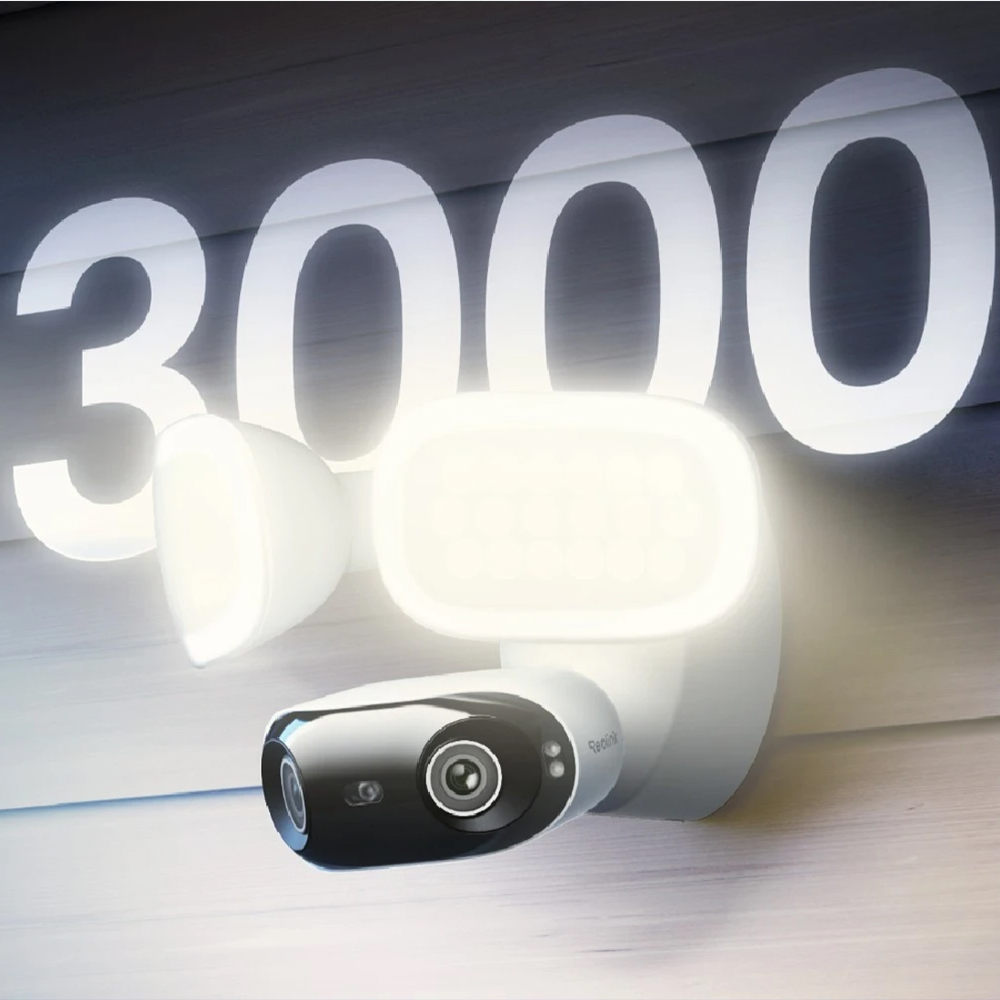 reolink elite wifi floodlight dwa mocne reflektory 3000 lumenow kolorowy obraz nocny