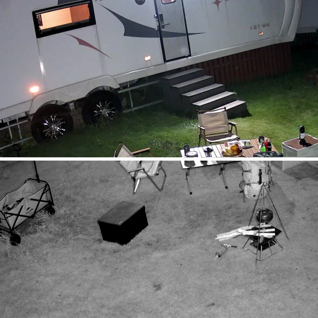 kamera reolink go pt plus kolorowy tryb nocny z reflektorami led monitoring posesji po zmroku