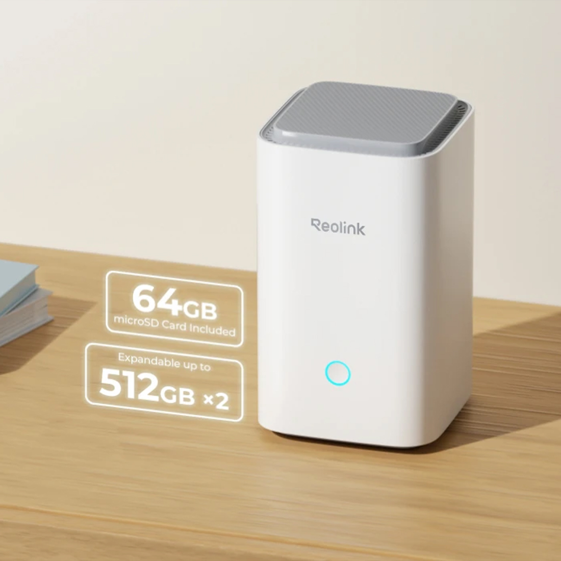 reolink home hub lokalny zapis microSD bez opłat