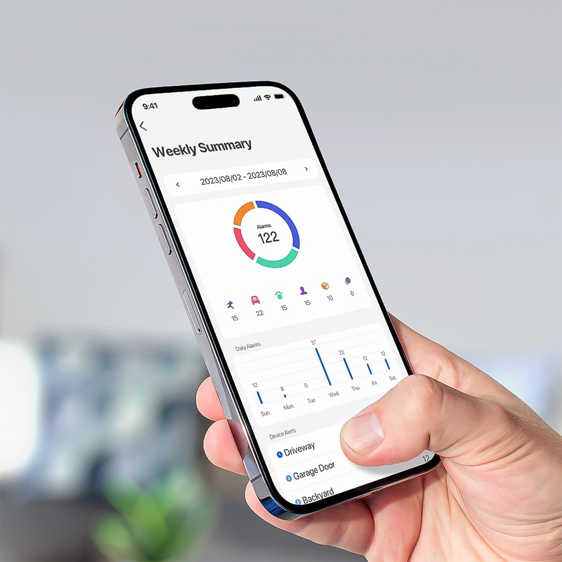 reolink home hub pro tygodniowe podsumowania zdarzeń