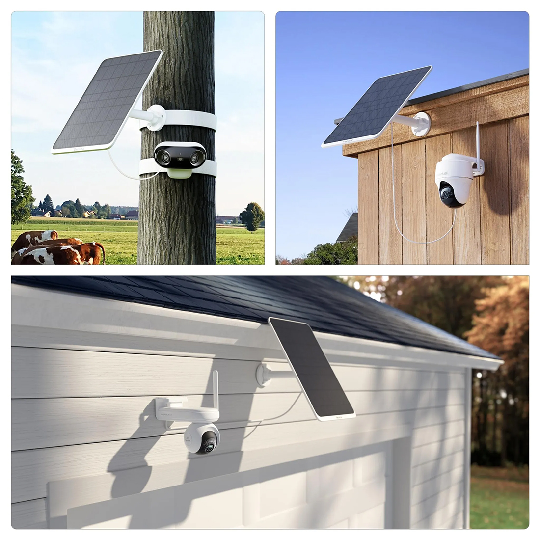 panel solarny reolink solar panel 3 12w ladowanie kamery szybkie i stabilne