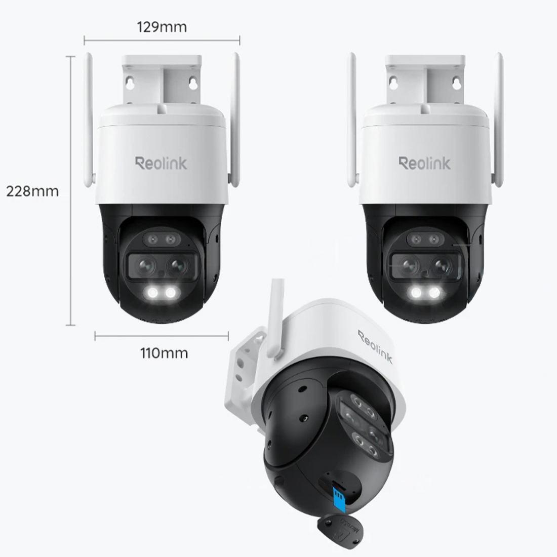 Reolink TrackMix WiFi – kamera 4K PTZ z podwójnym obiektywem