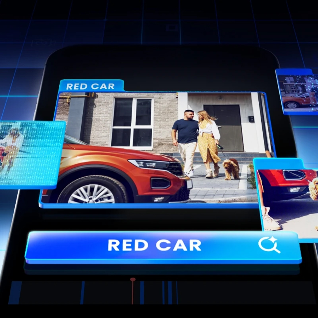 Reolink Elite Pro Floodlight PoE – AI Search ReoNeura wyszukiwanie osób pojazdów i kolorów ubrania w nagraniach