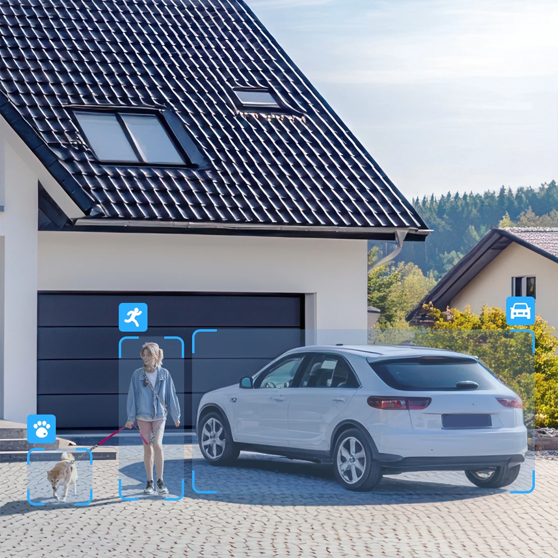 Reolink Elite Pro Floodlight PoE – detekcja osób, pojazdów, zwierząt oraz zaawansowana ochrona obwodowa