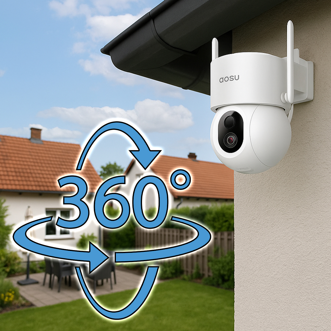 kamera IP z panelem solarnym