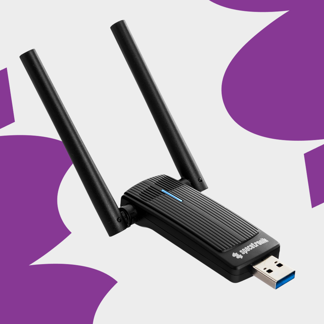 Szybka karta sieciowa Wi-Fi 7 SP-WU07