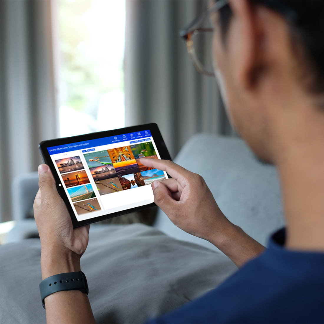 aplikacja iMCS do zarządzania systemem HDMI over IP Full HD