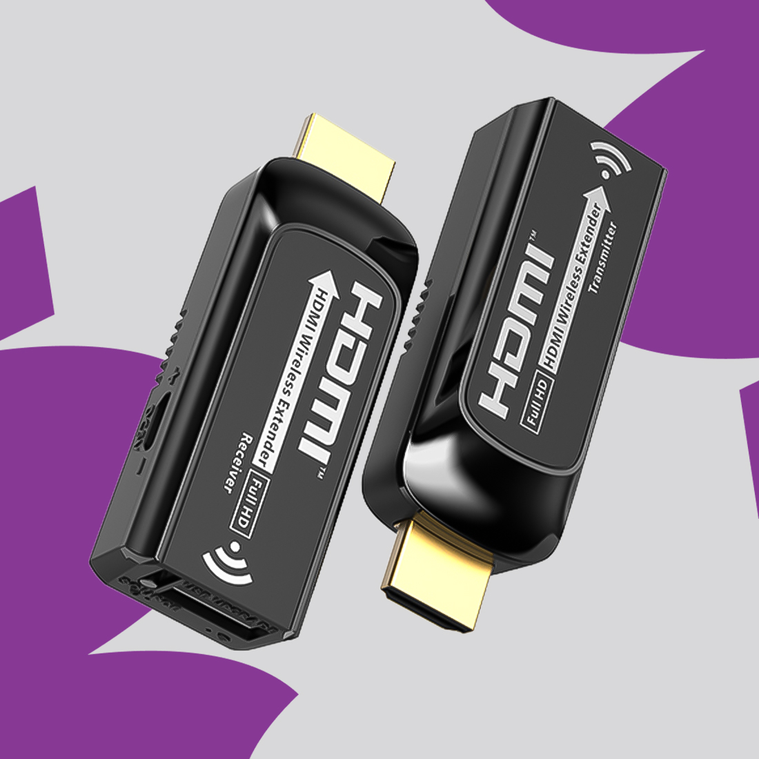 Bezprzewodowy transmiter HDMI Full HD Spacetronik SPH-W21