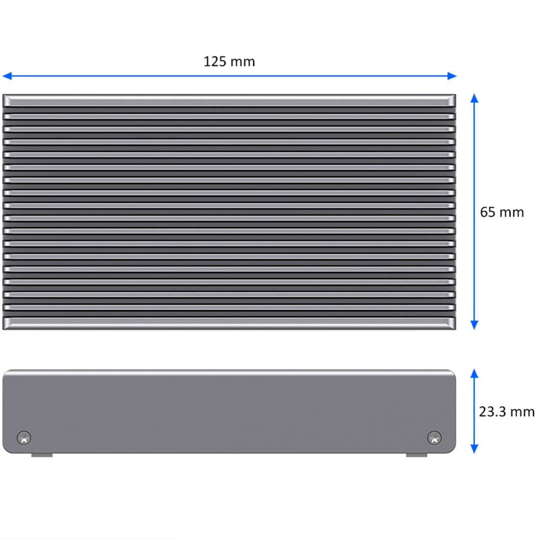 obudowa usb4 nvme m.2 aluminiowa 40gbps chłodzenie