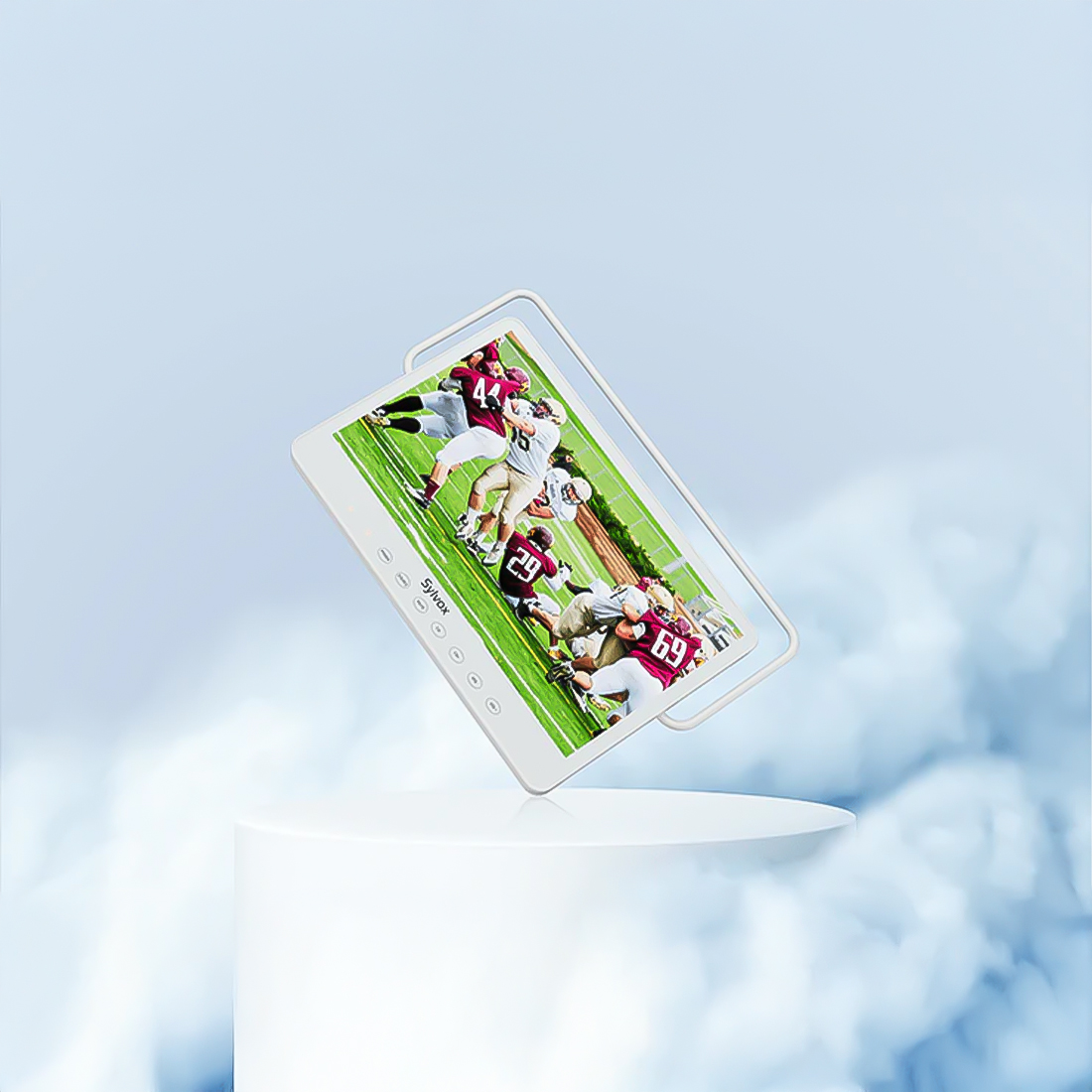 przenośny telewizor Sylvox Smart 15.6 do ogrodu, domu i kampera