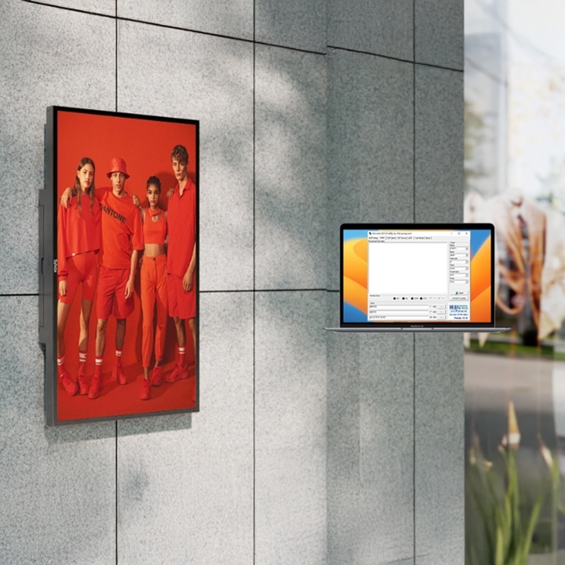 smart digital signage cms wbudowany sylvox