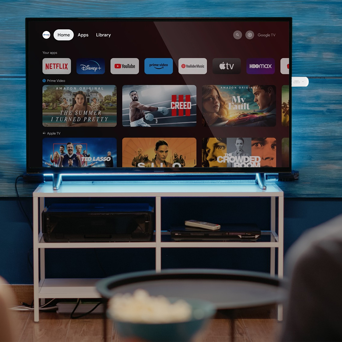 Homatics Stick 4K instalacja HDMI Google TV krok po kroku