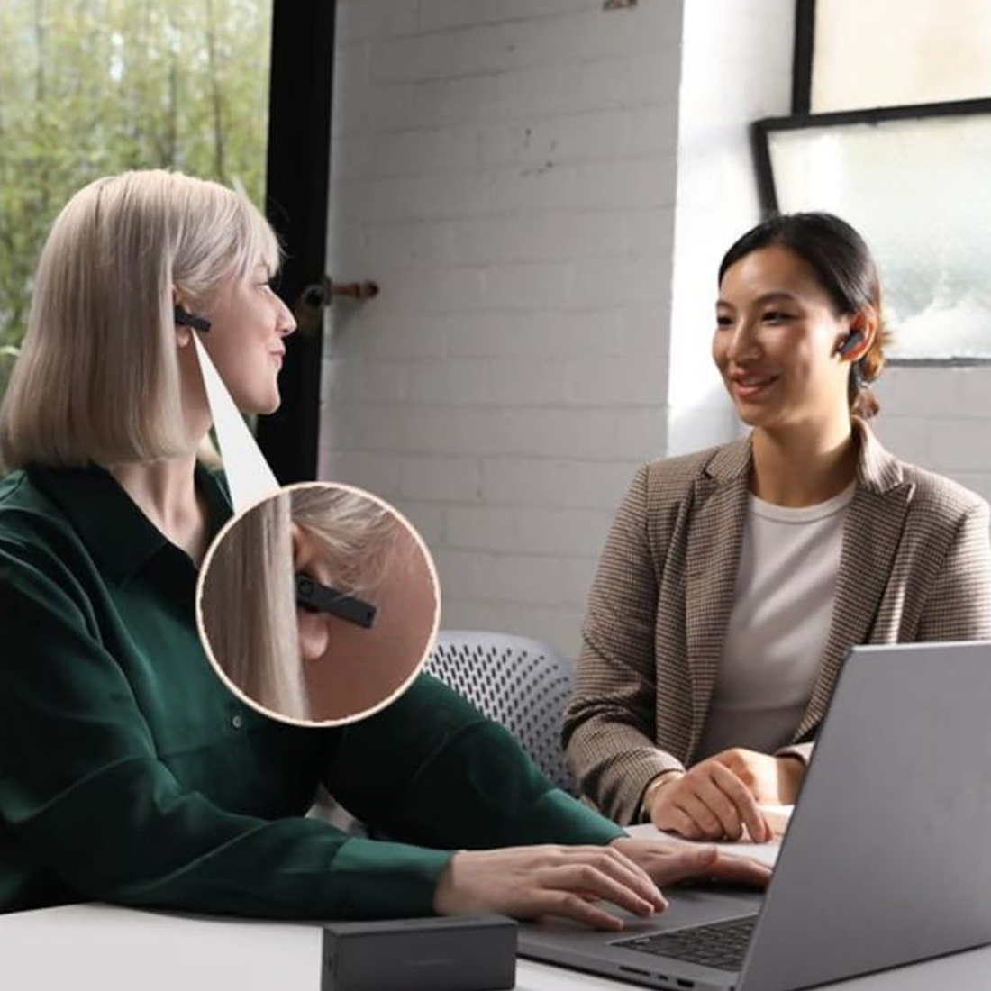 Timekettle X1 – tryb tłumaczenia 1 na 1 i tryb słuchania z transkrypcją w czasie rzeczywistym