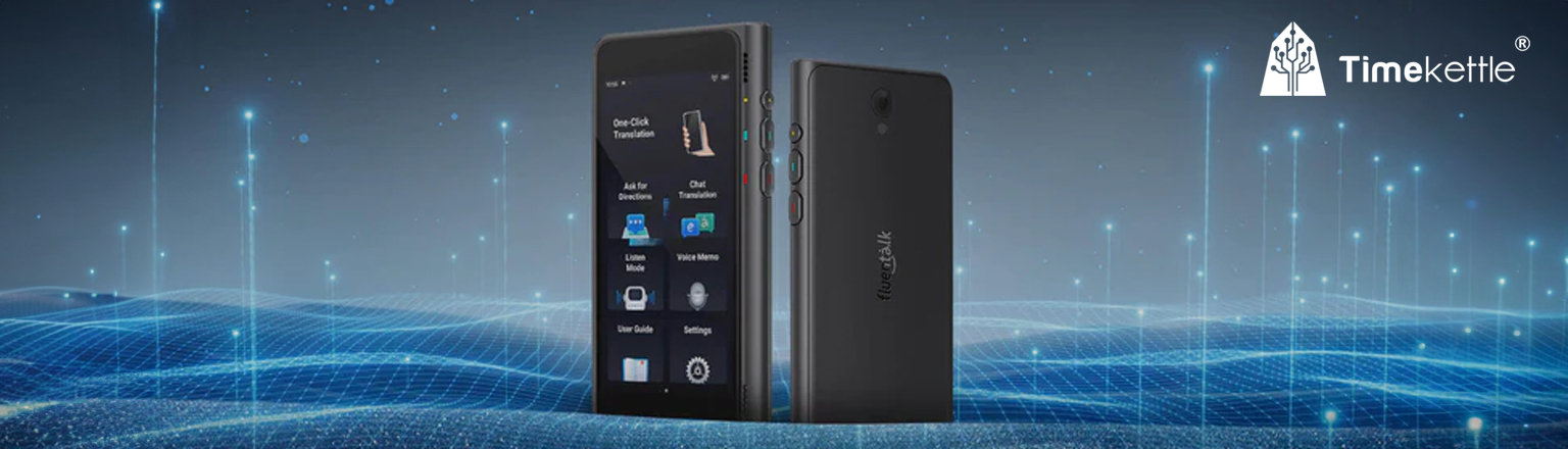 Tłumacz kieszonkowy Timekettle Fluentalk T1 2025 – translator AI 43 języki i 96 akcentów