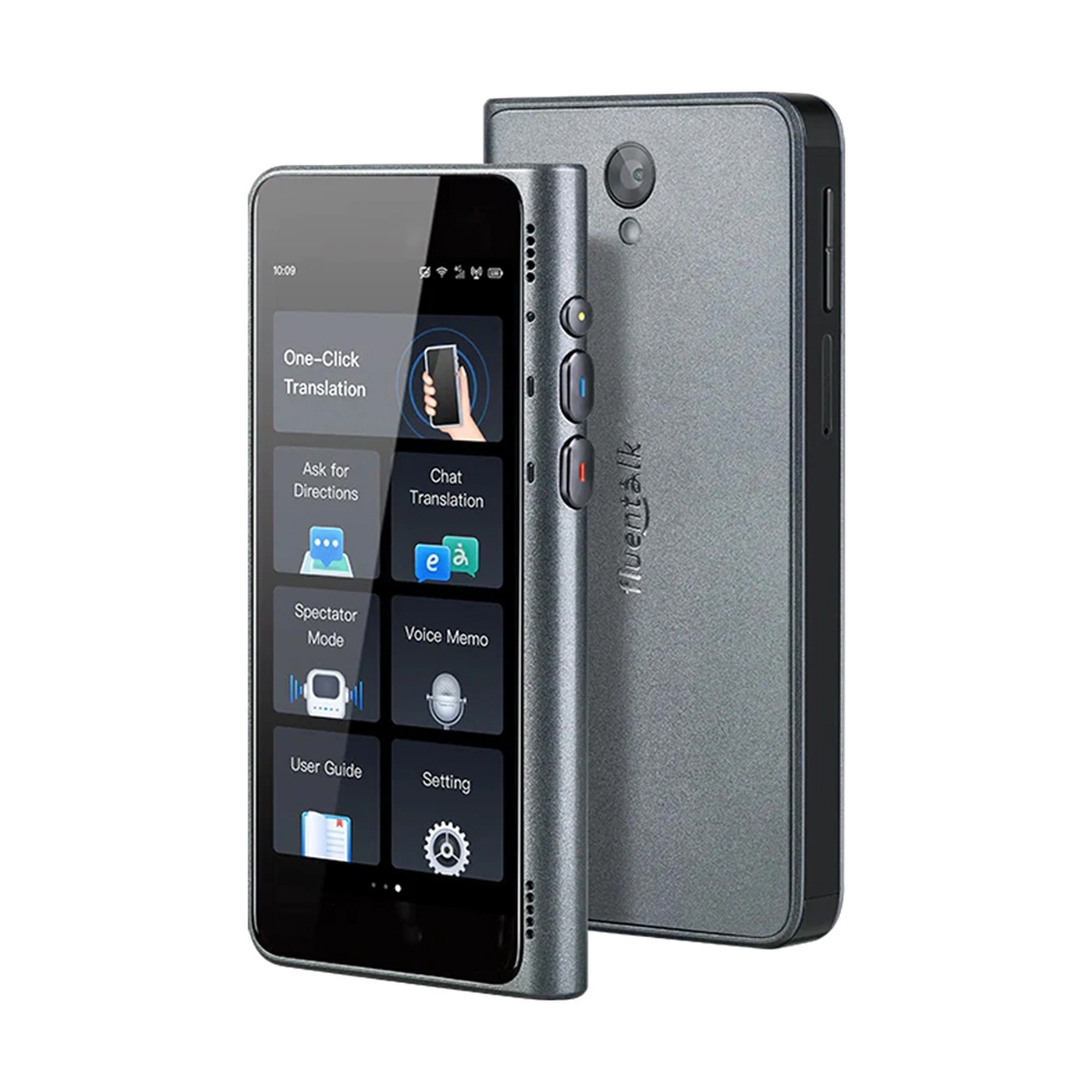 Kieszonkowy translator Timekettle Fluentalk T1 2025 z ekranem 4 cale HD