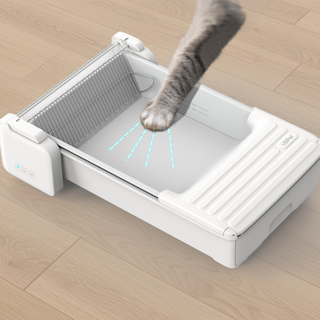 UBTech UCAT C31 czujniki wagi 4 weight sensors bezpieczeństwo kota automatyczna kuweta smart