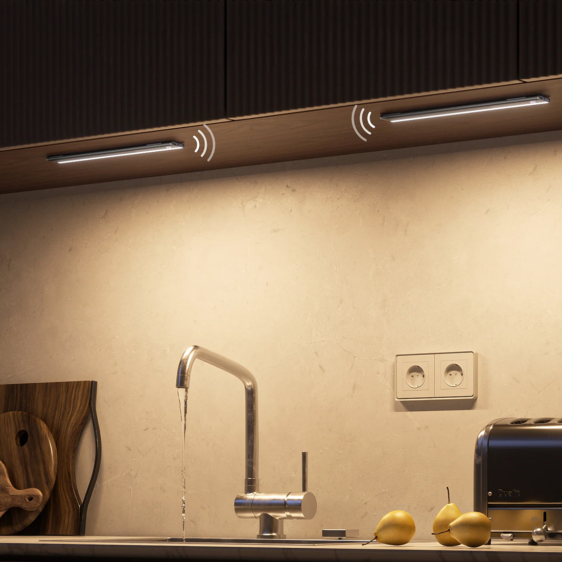 yeelight ultra thin linkage cabinet ultrasmukły design lampki tylko 6 mm grubości