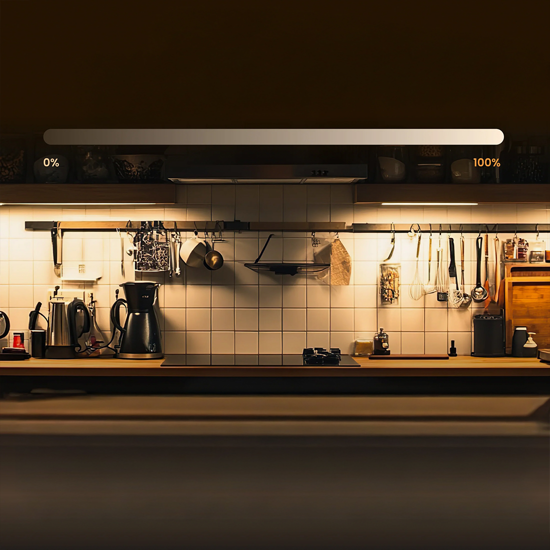 yeelight ultra thin linkage cabinet tryb always on ciągłe świecenie lampki podszafkowej