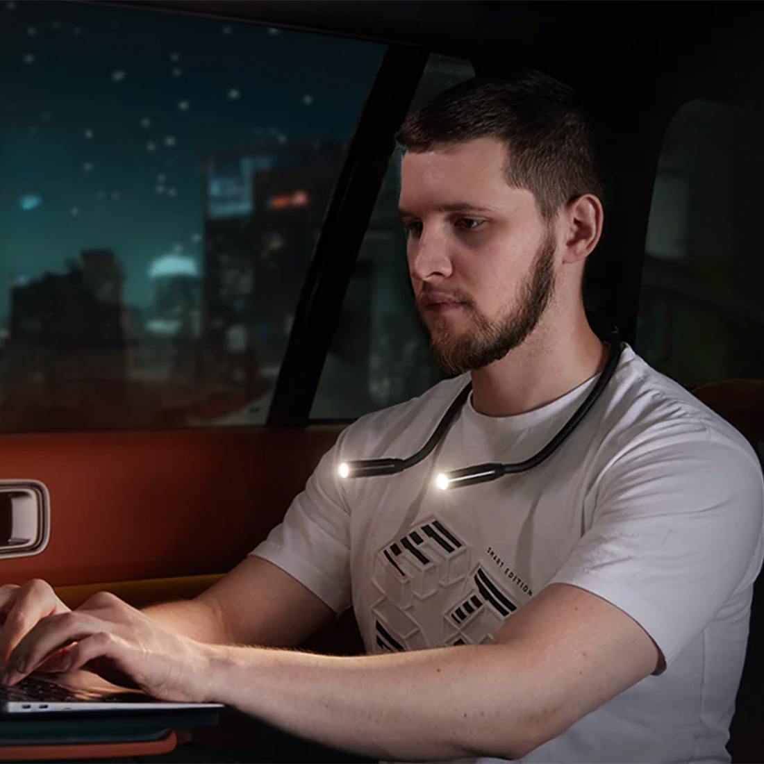 Yeelight Neck Reading Light akumulator 1000 mAh czas pracy 8-28 godzin