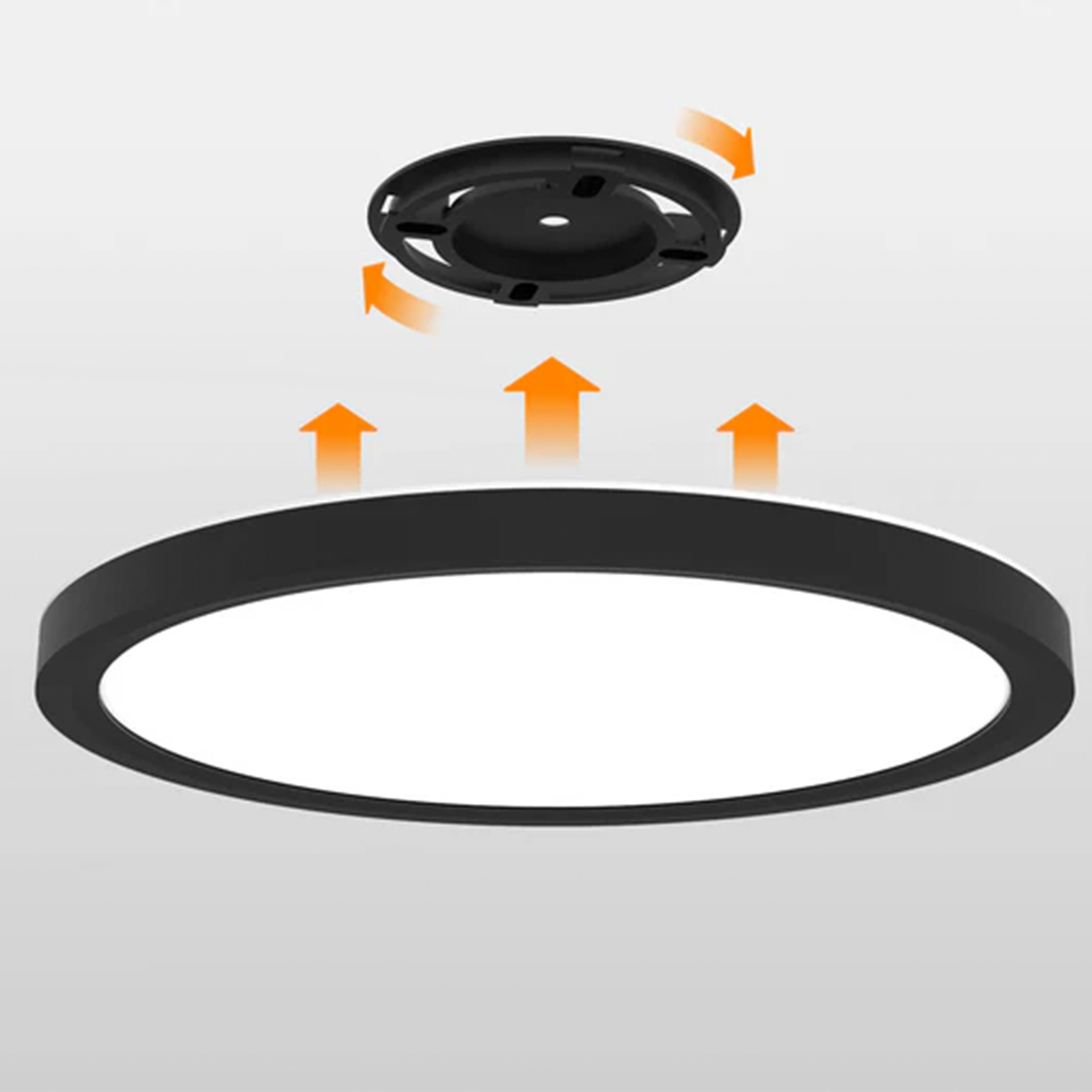 latwy montaz lampa sufitowa yeelight szybka instalacja click system YLXDD-0220