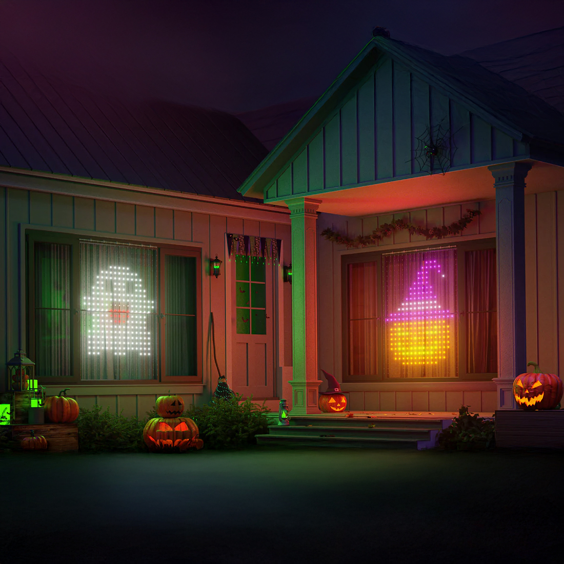 yeelight curtain light najważniejsze cechy kurtyna świetlna rgbic ip65