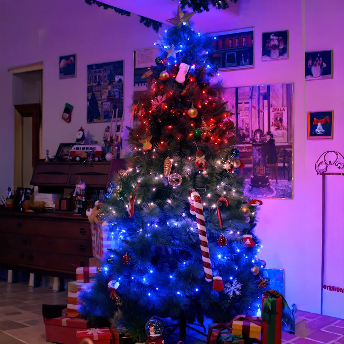 Yeelight Holiday String Lights 20 efektów świetlnych sceny dekoracyjne