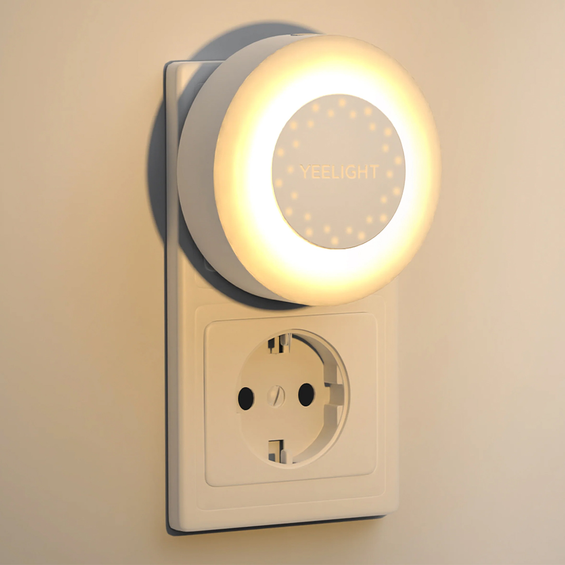 Yeelight NightLight Lite cechy lampka nocna zmierzchowa 0.25W 2700K do korytarza i sypialni