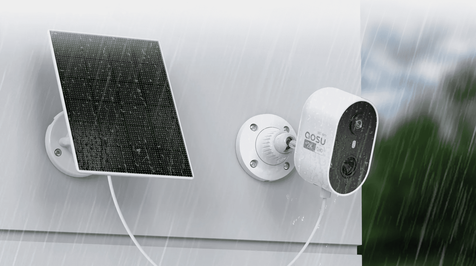 Kamera zewnętrzna solarna
